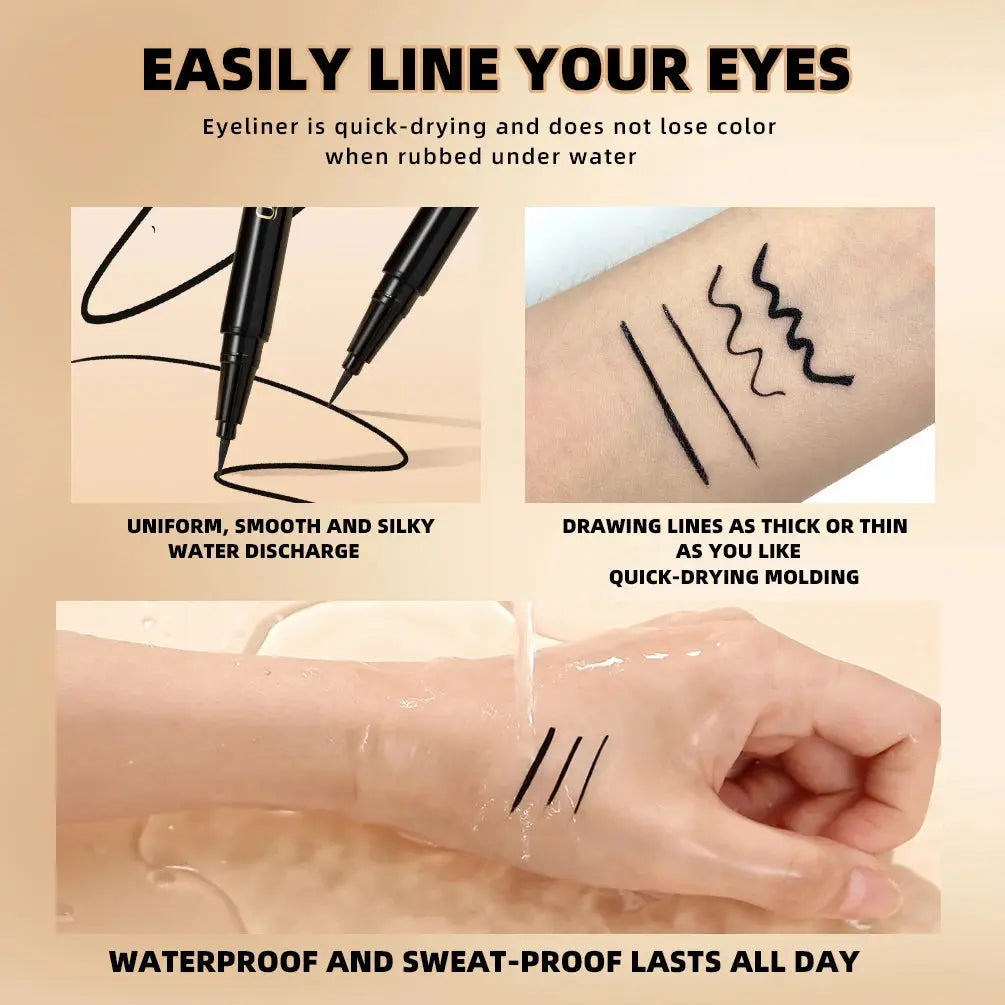 QiBest™ Waterproof Eye Liner 