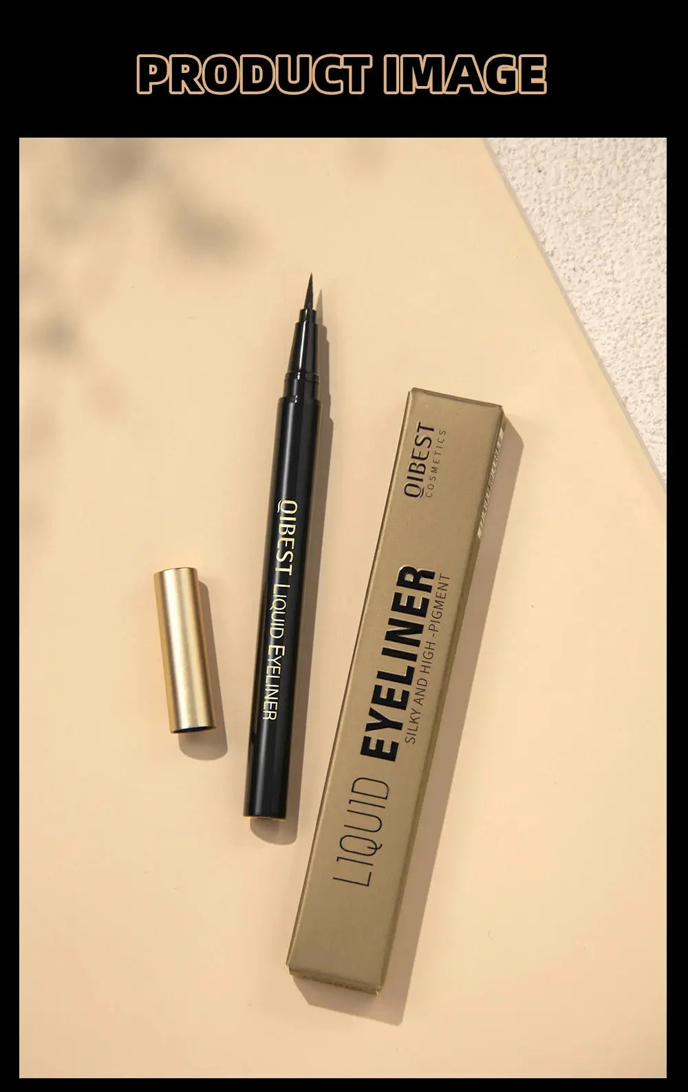 QiBest™ Waterproof Eye Liner 