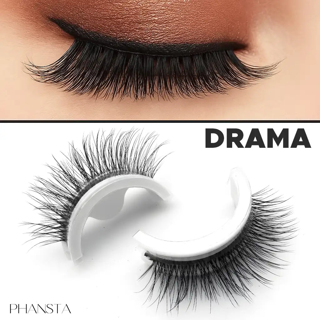 Phansta™ Autoadesivas Extensões de Pestanas