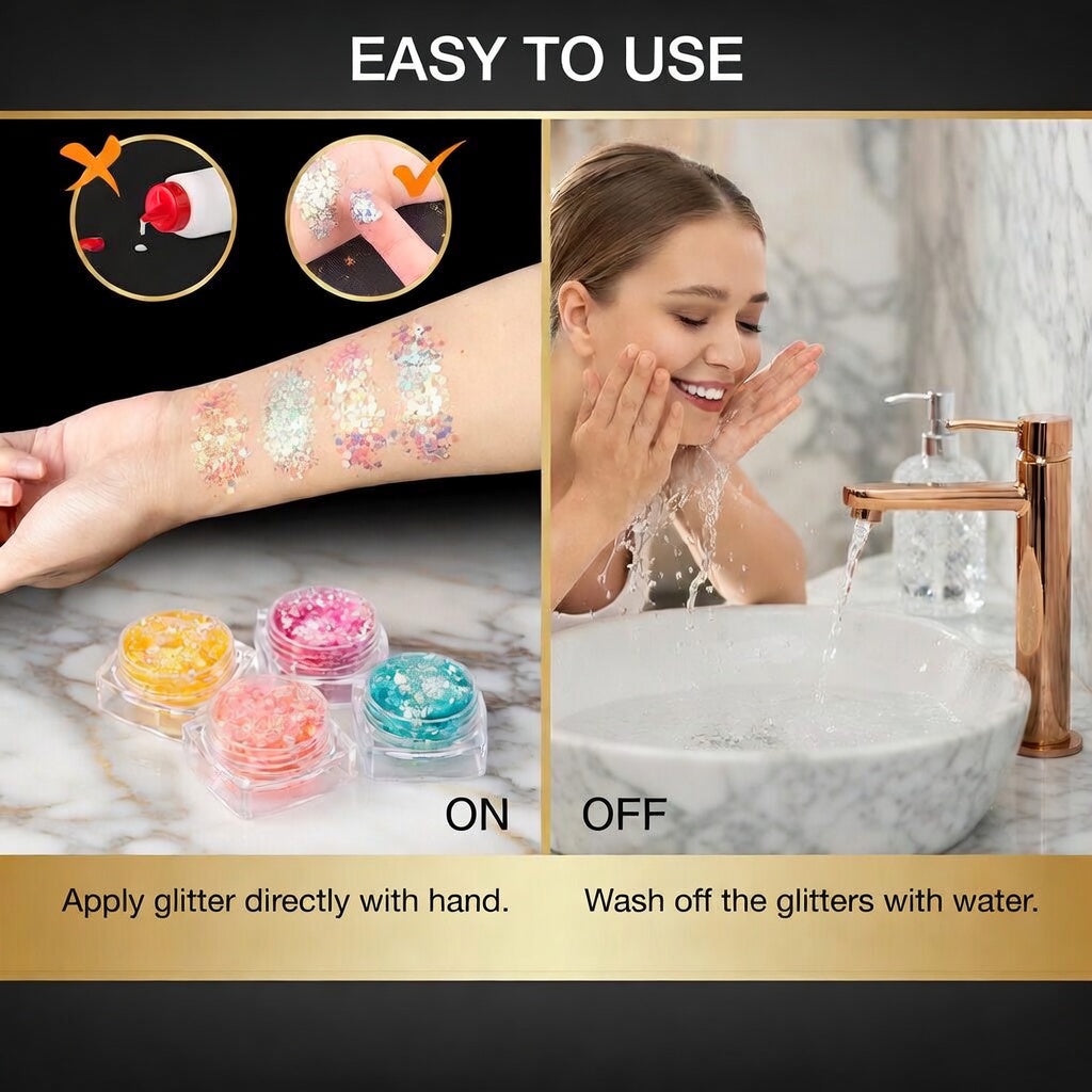 Phansta™ Glow & Shine Glitter Gel