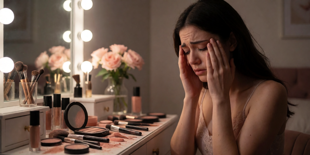 Lash Makeup Looks - Frustration