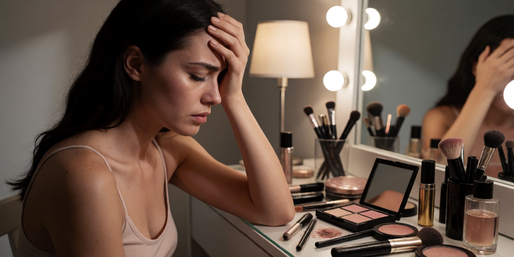 Self Care Beauty Routine - Frustration